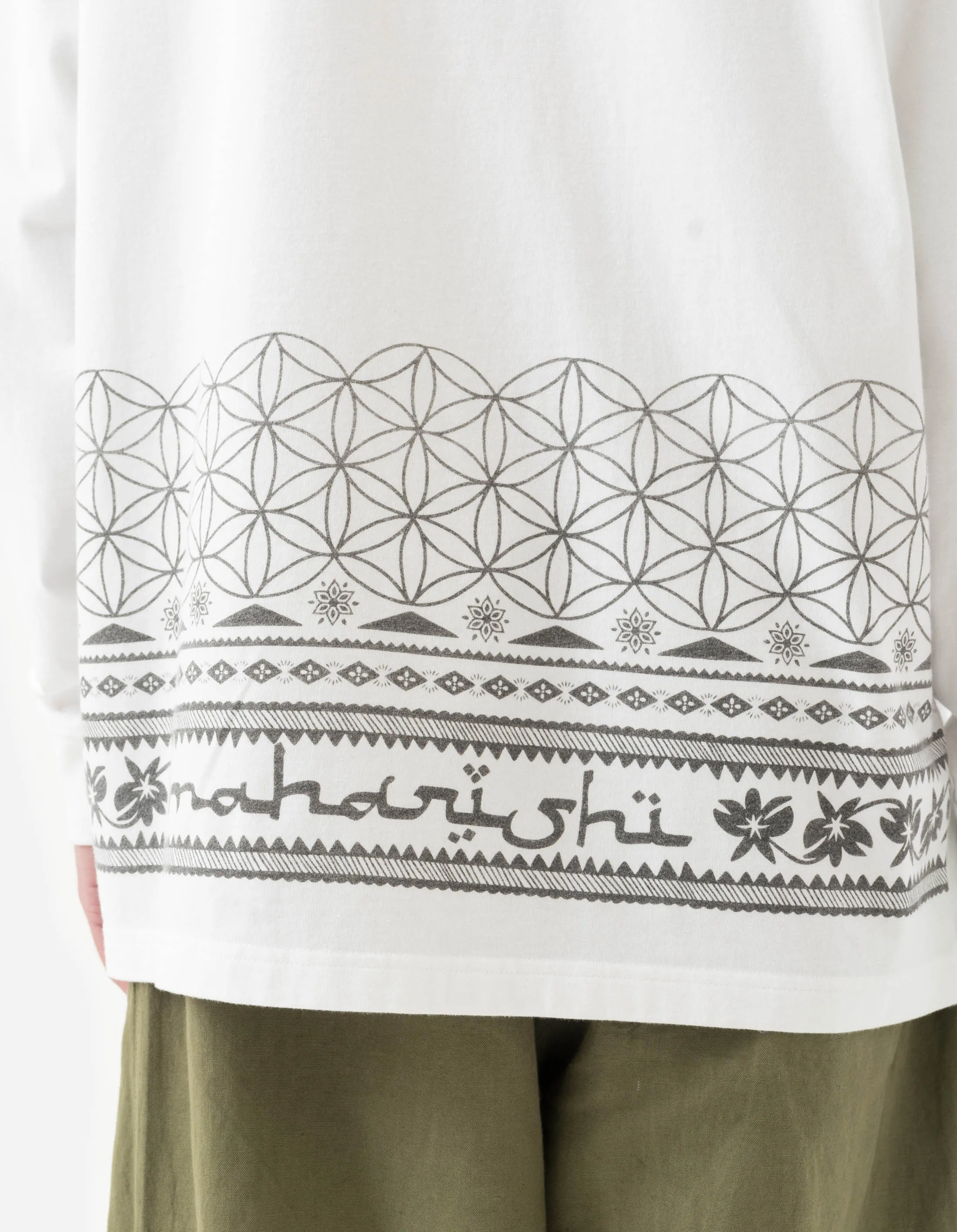 1352 Thar Maharishi L/S T-Shirt White