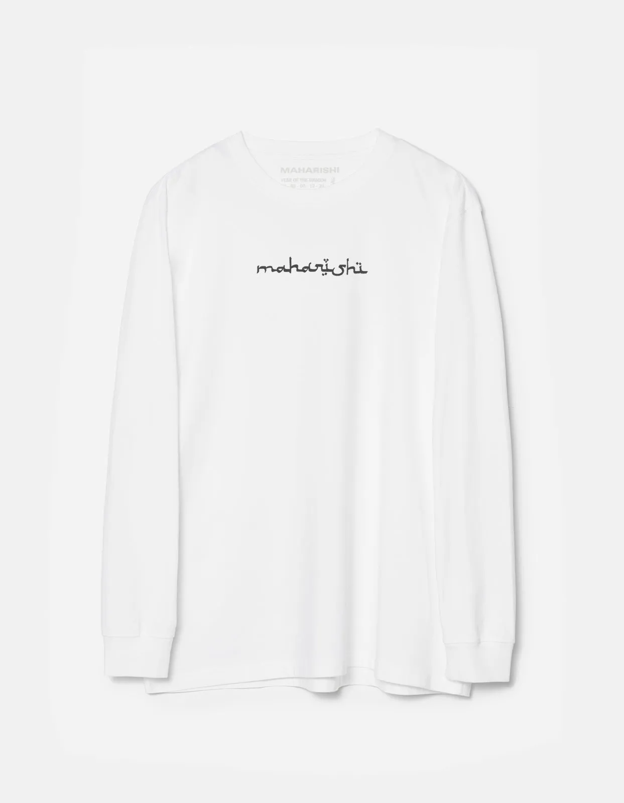 1352 Thar Maharishi L/S T-Shirt White