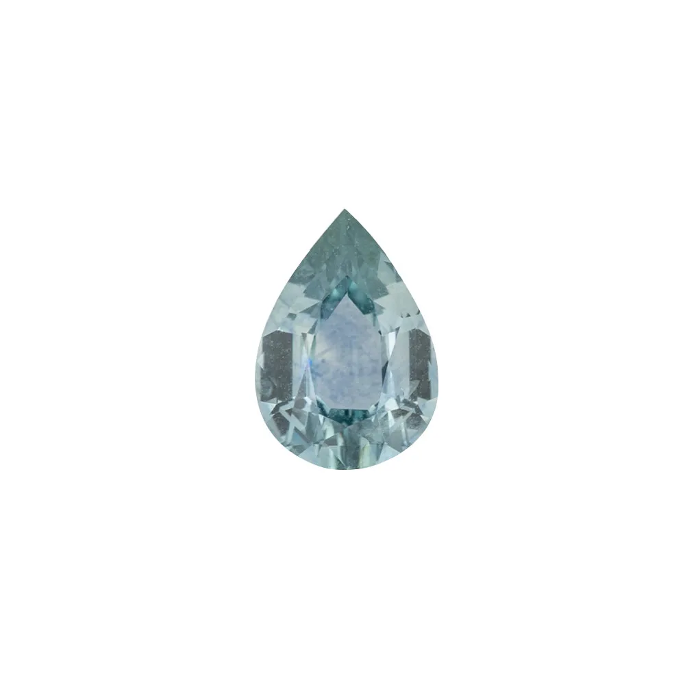 1.53ct Pear Cut Light Blue Montana Sapphire SF352