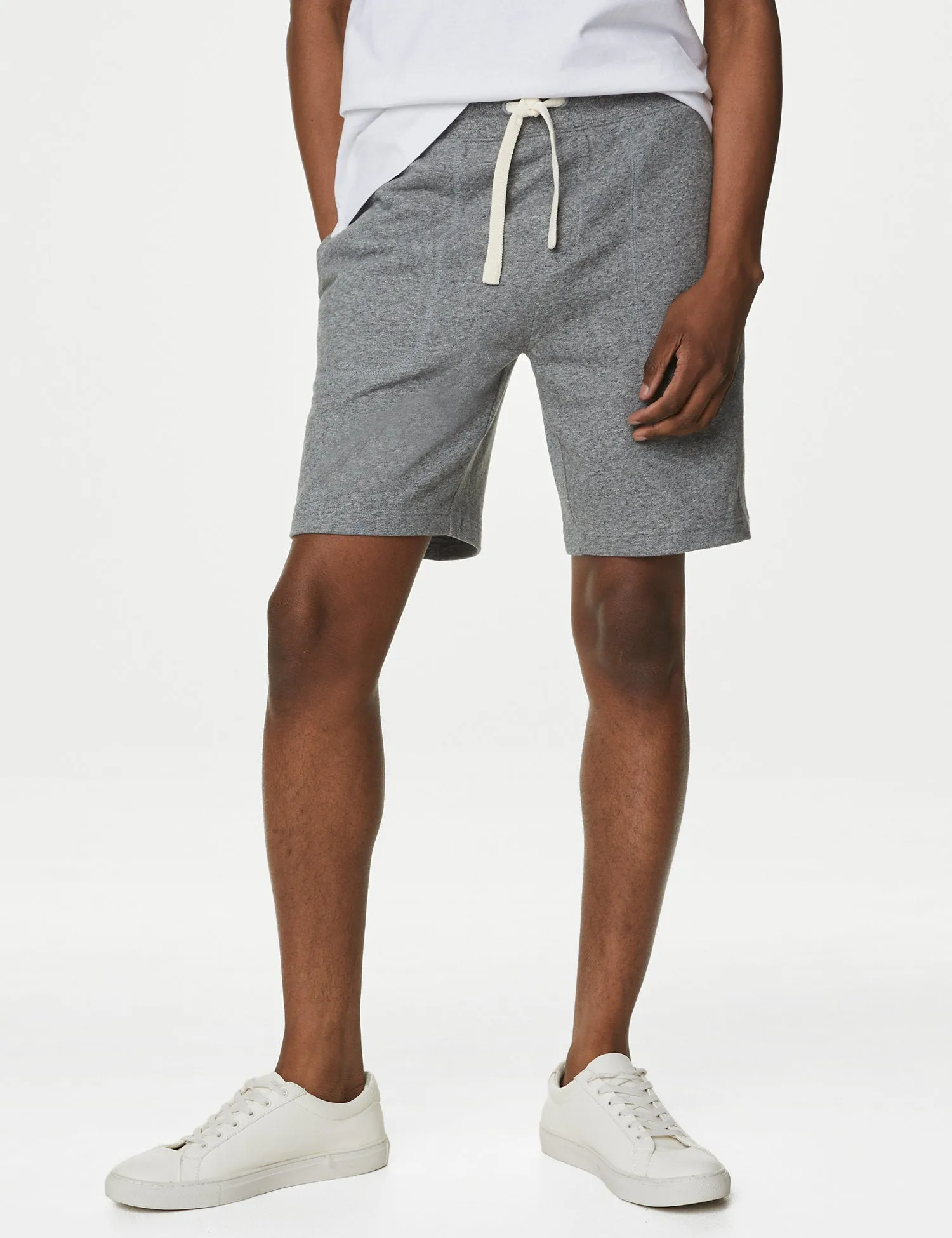 2pk Pure Cotton Jersey Shorts