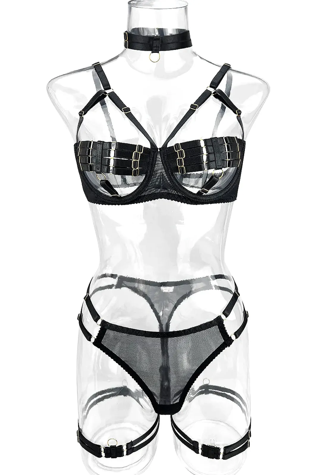 ADOREE - HARNESS GARTER LINGERIE