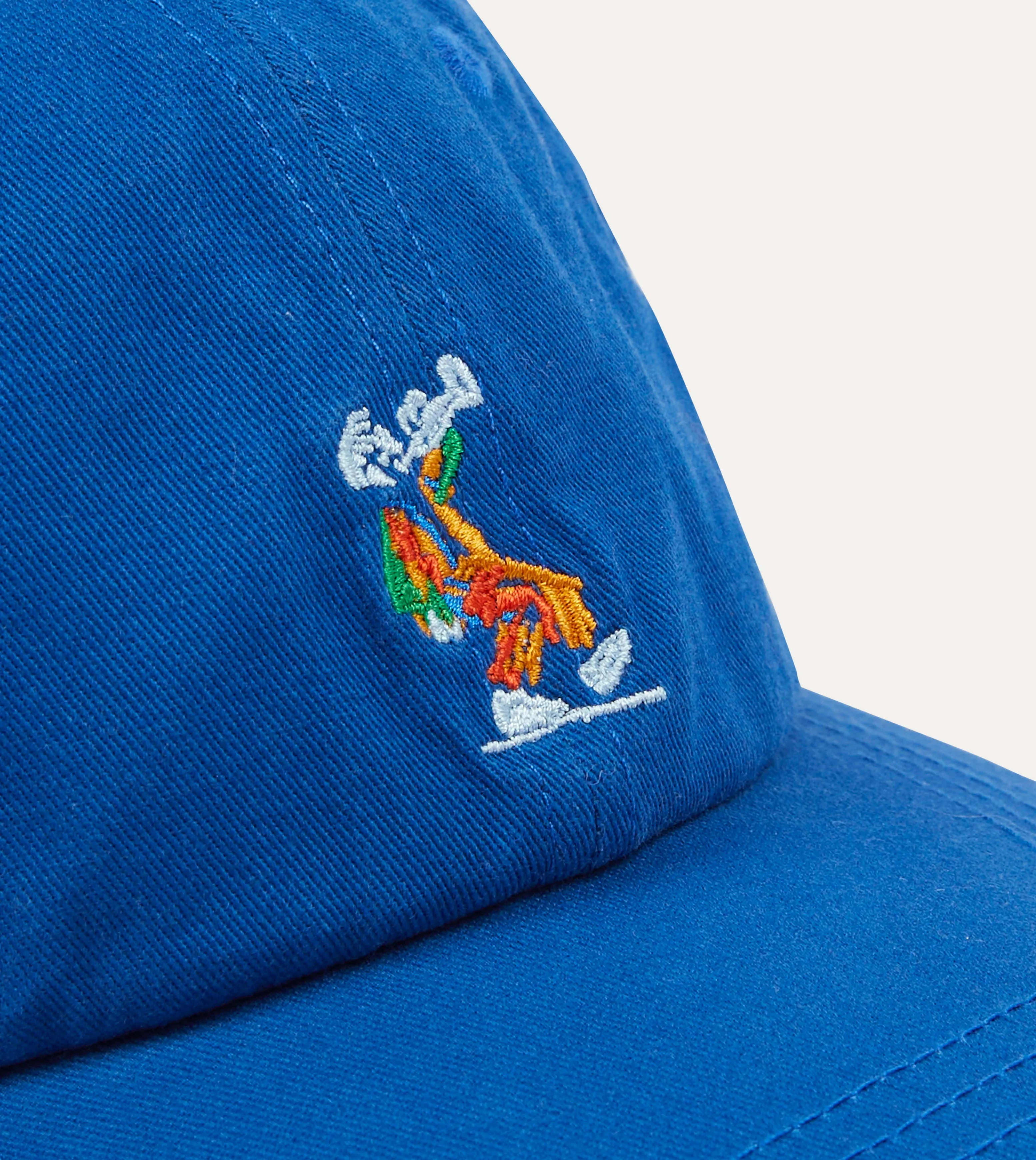 ALD / Drake's Blue Chino Hat