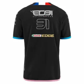 Alpine Racing F1 2023 Kids Esteban Ocon Team T-Shirt - Youth Black