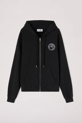 AMBUSH Embroidered Amblem Zip Hoodie - Black