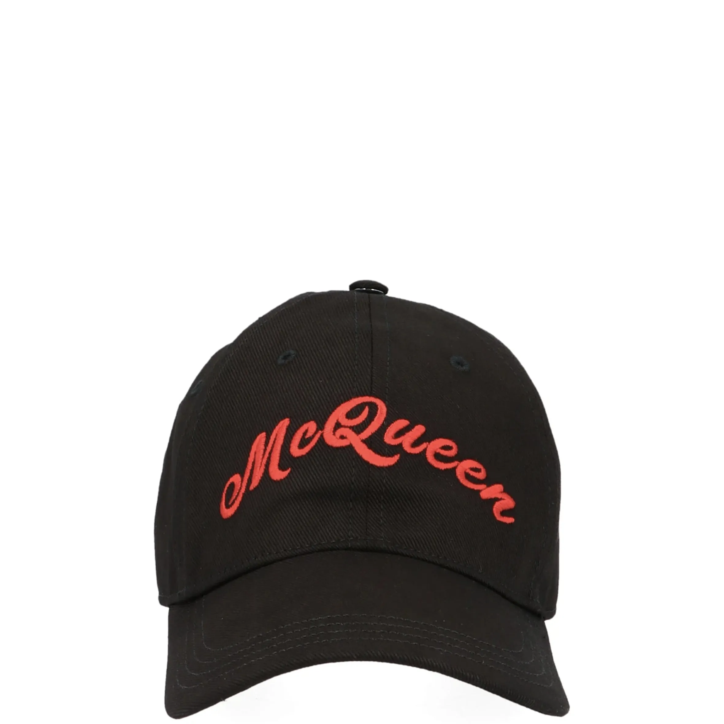 American Baseball Cap, Black/Red