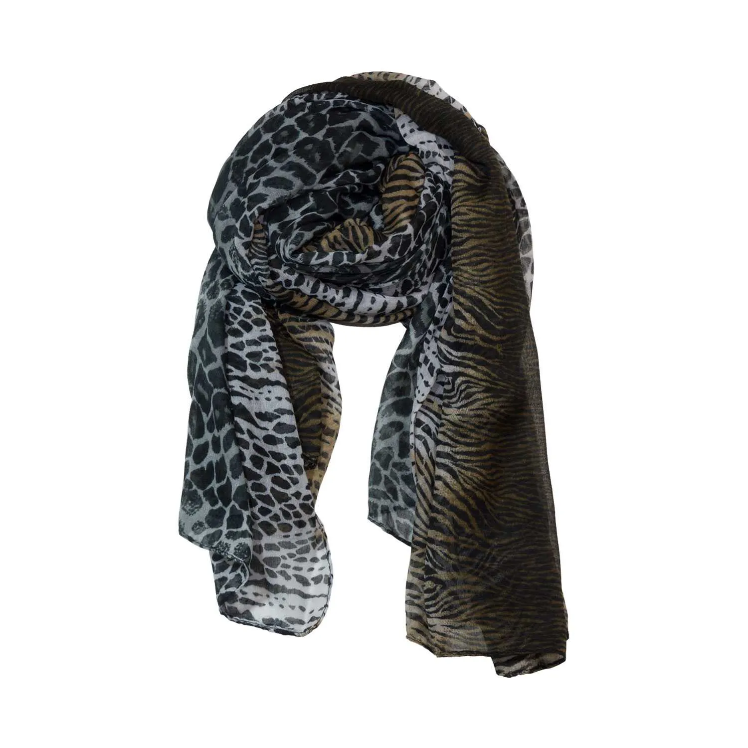 Animal Print Pattern Fashion Scarves Wrap