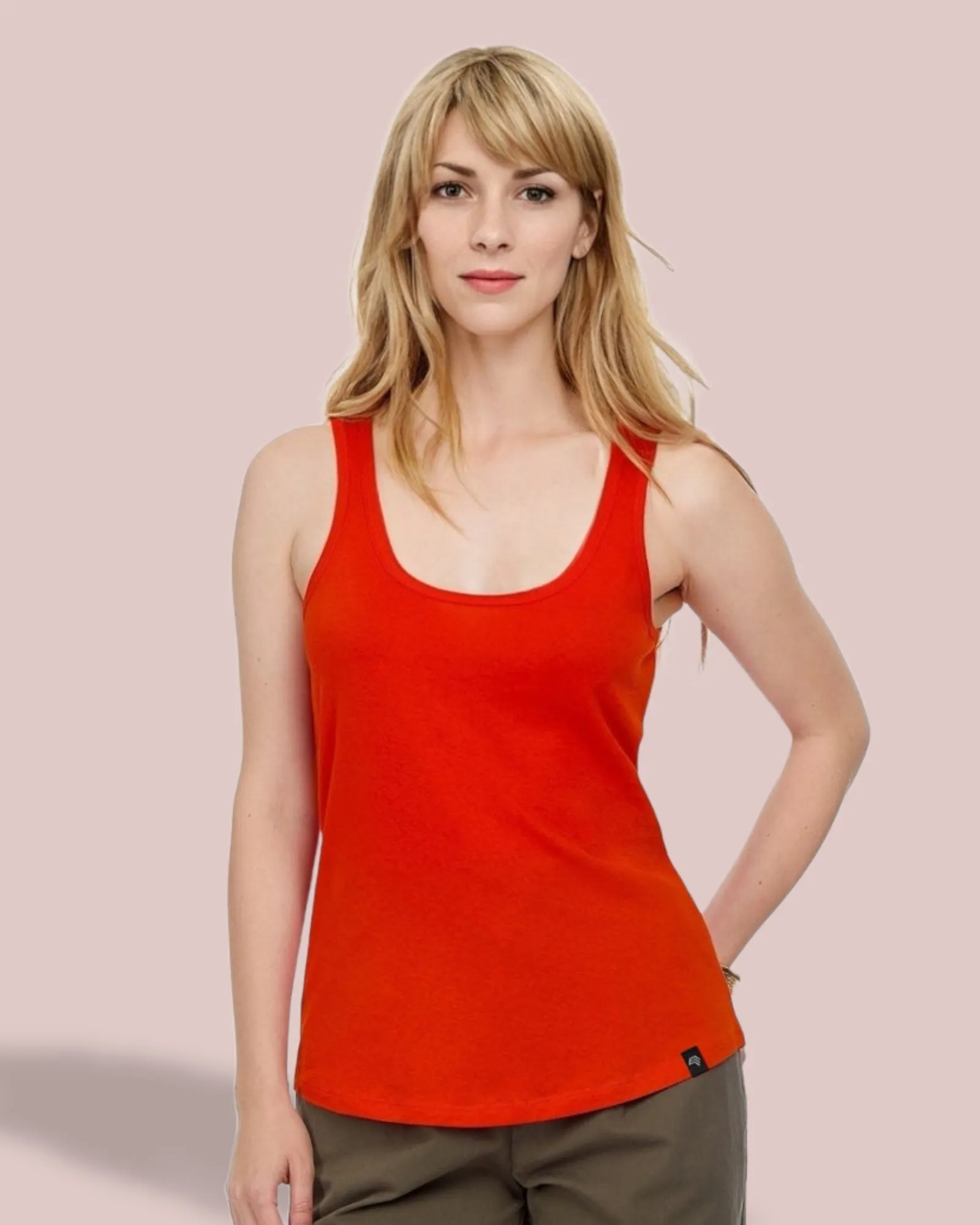 BAC TW073 ― Damen Bio-Baumwolle Tank Top - Weiß