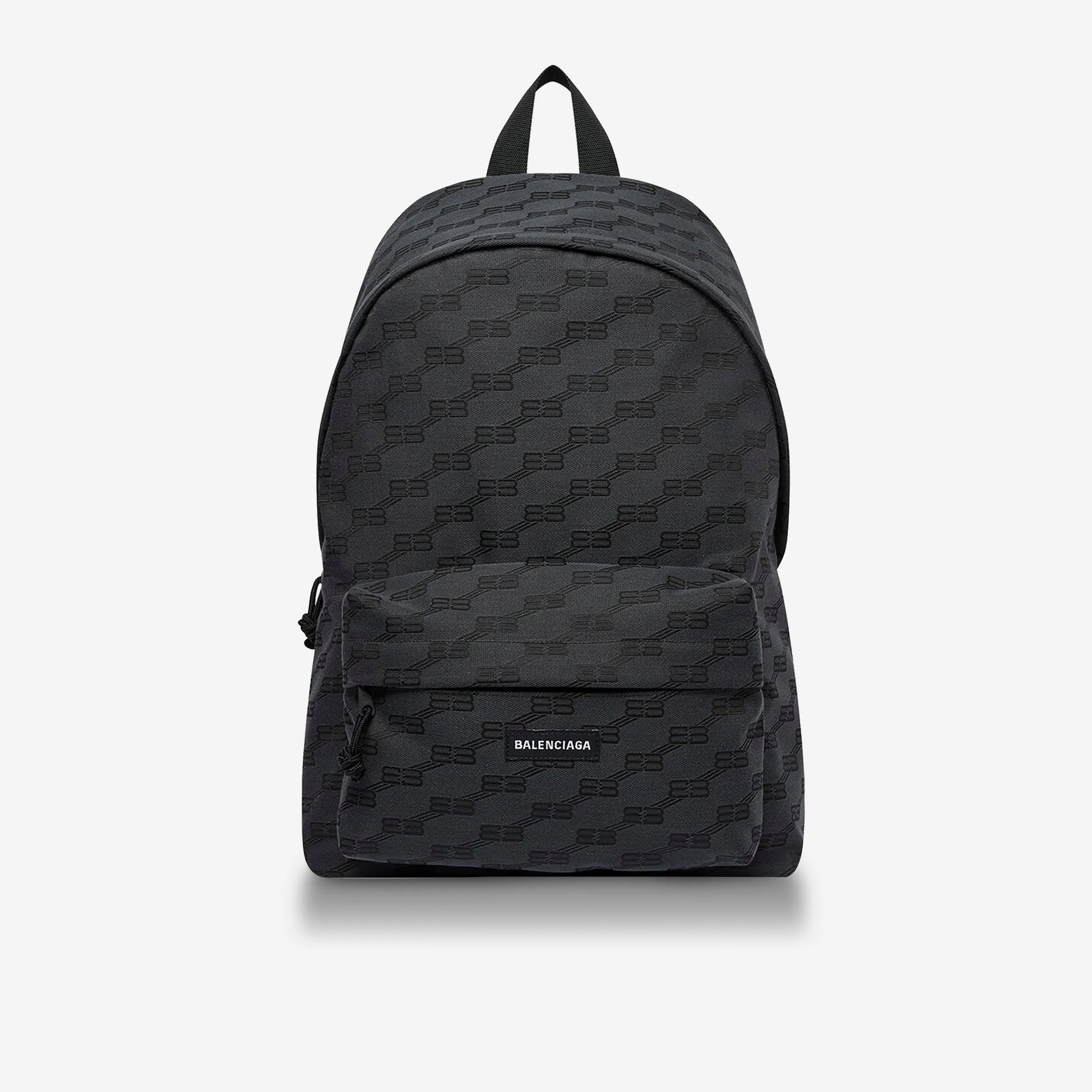 Balenciaga BB Monogram Jacquard Canvas Backpack