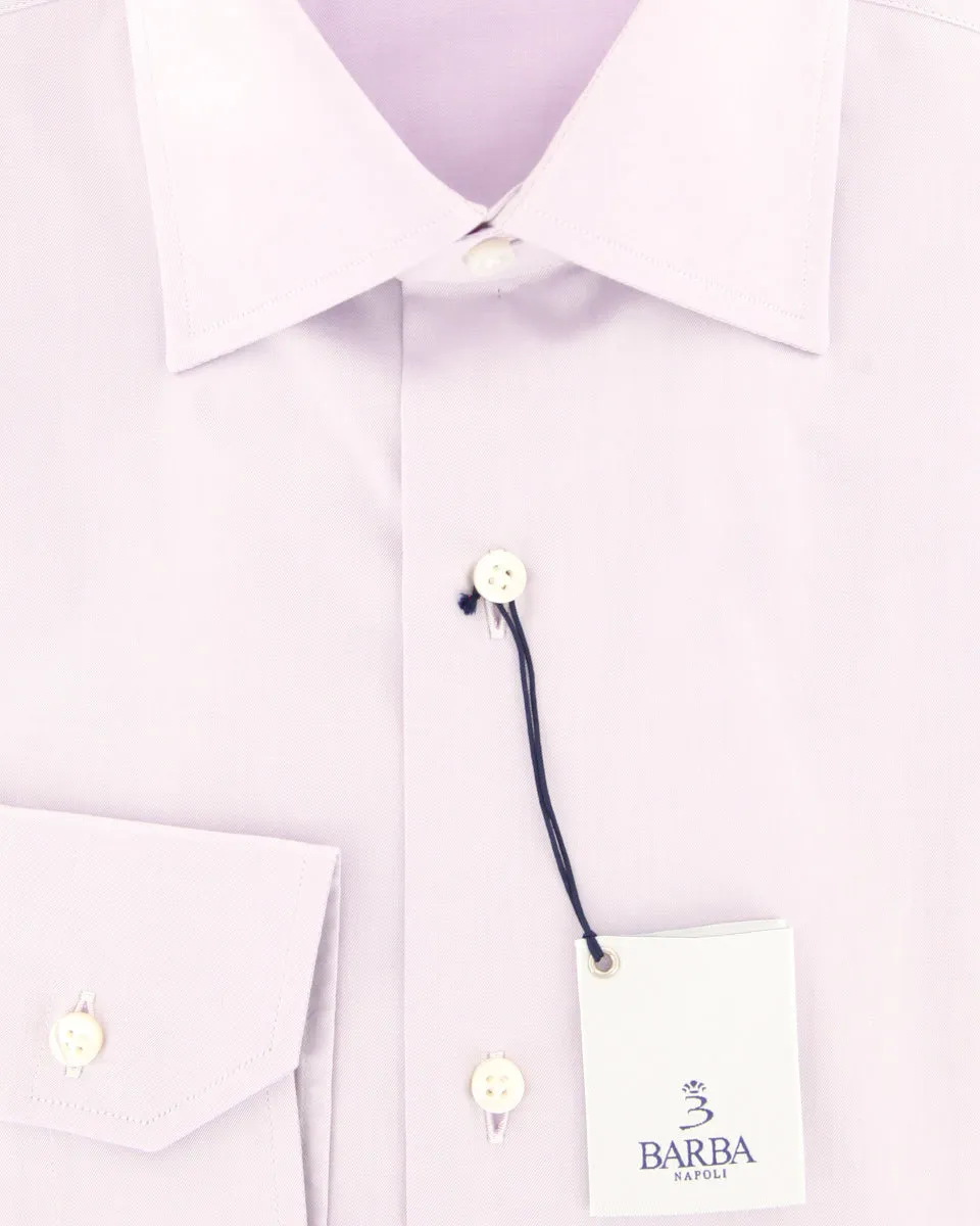 Barba Napoli Lavender Purple Shirt - Slim