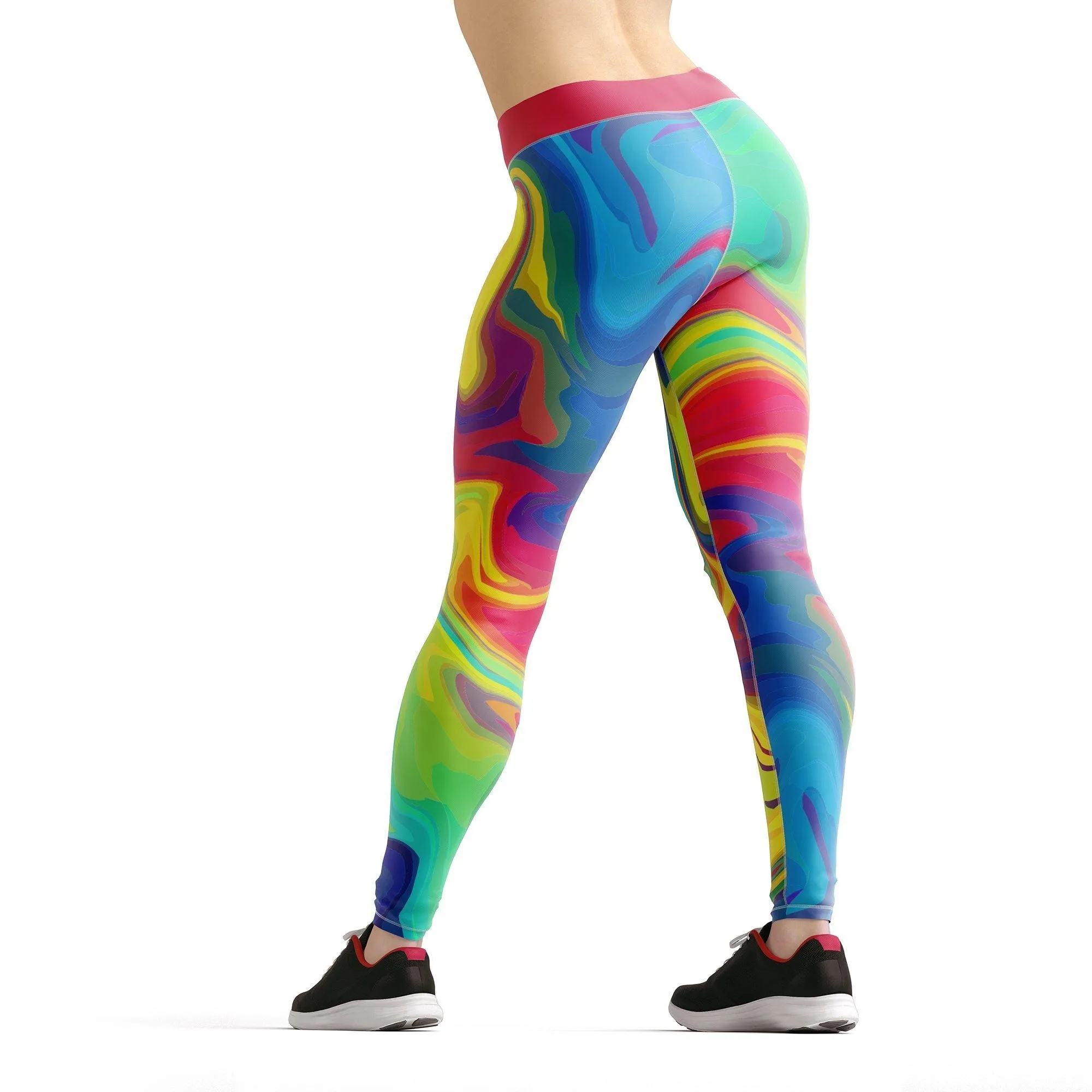 Beverly Rainbow Liquid Leggings