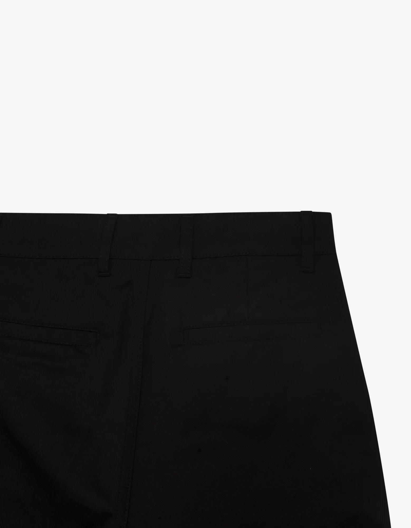 Black Side Logo Chino Shorts -