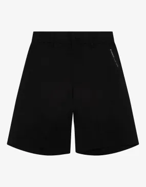 Black Side Logo Chino Shorts -