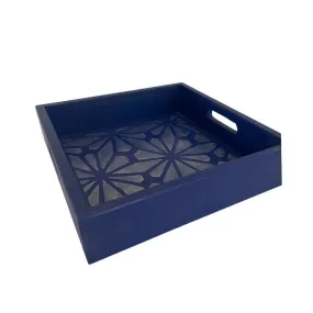 Blue Moroccan Tray