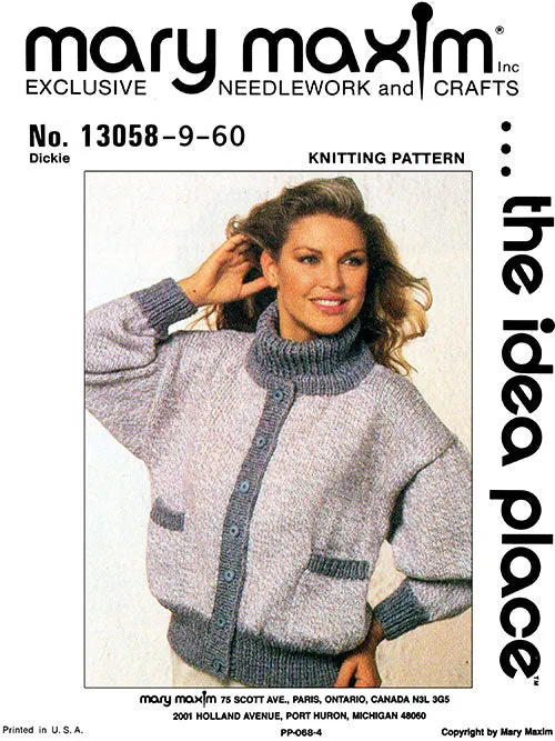 Bolero Jacket and Dickie Pattern