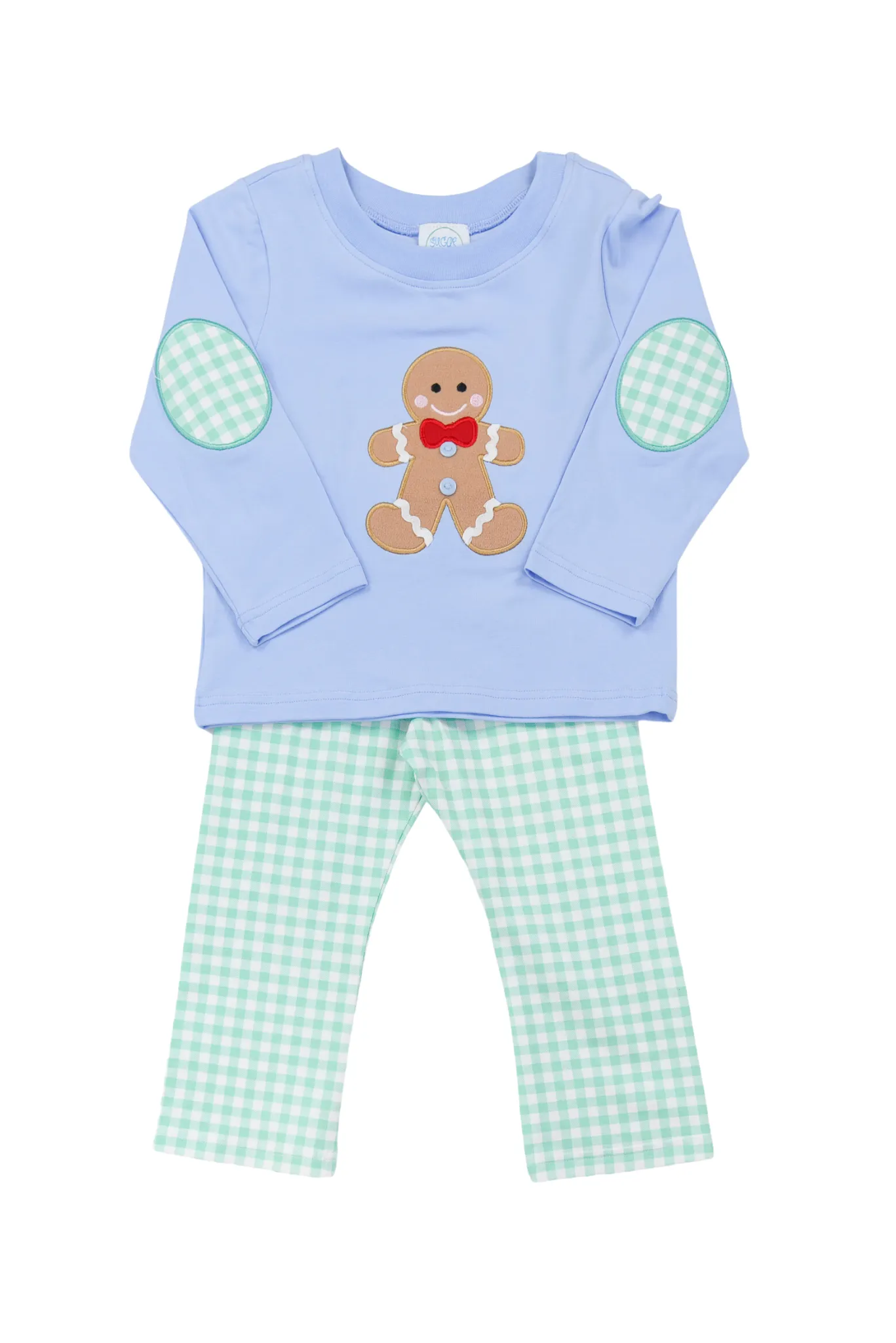 Boys Gingerbread Knits Pant Set