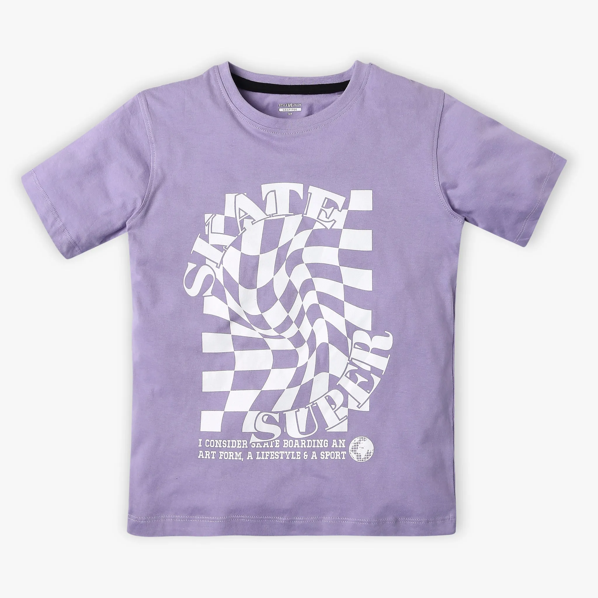 Boy's Regular Fit Graphic T-Shirt