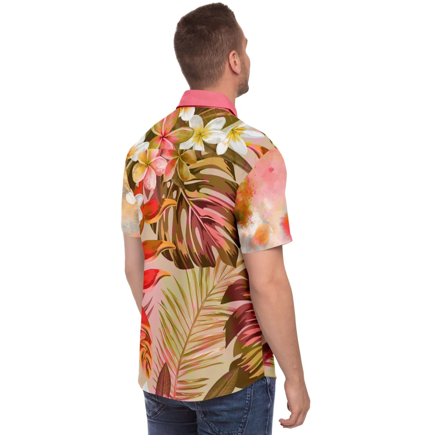 Brando Tahiti Short Sleeve Button Down Shirt