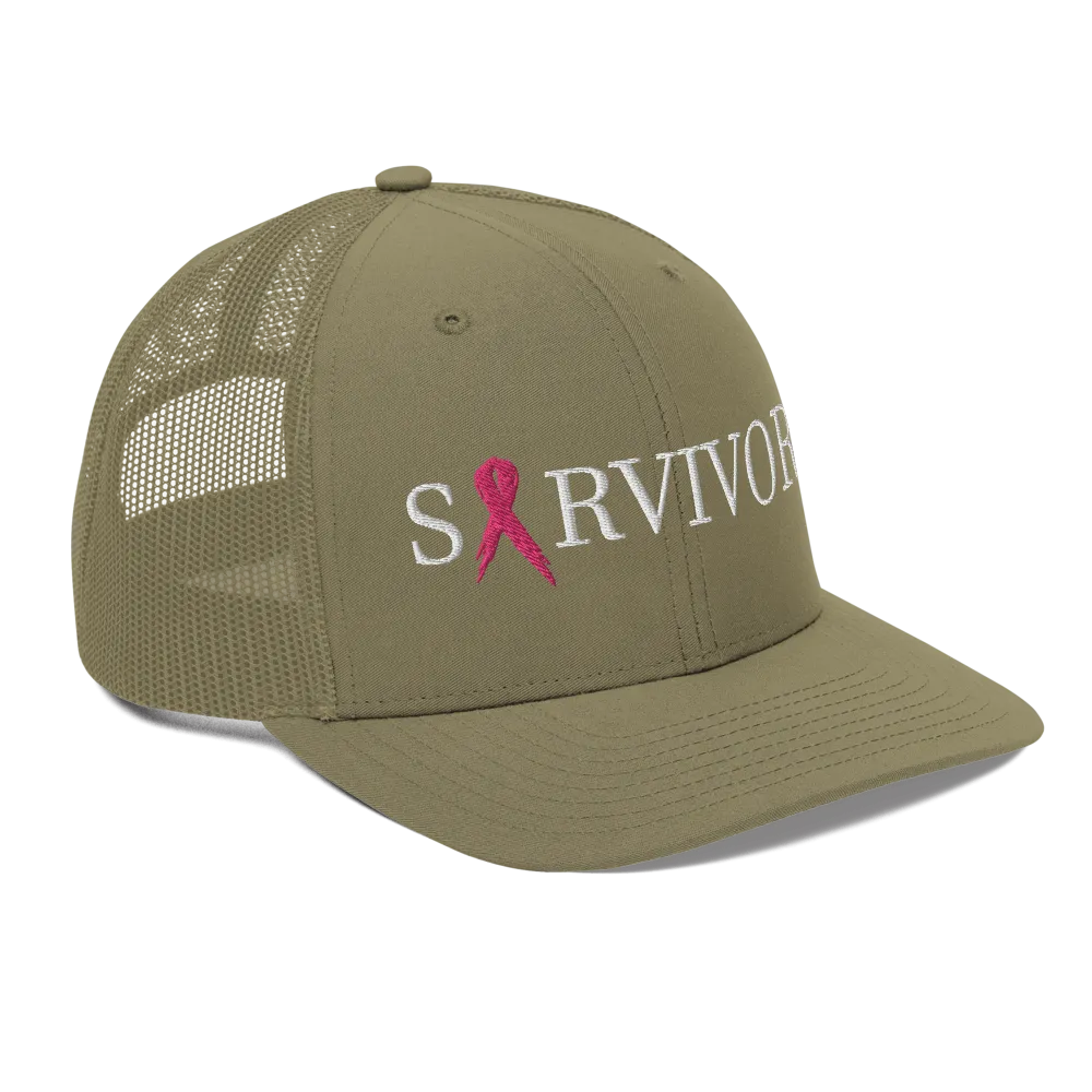 Breast Cancer Survivor Trucker Hat