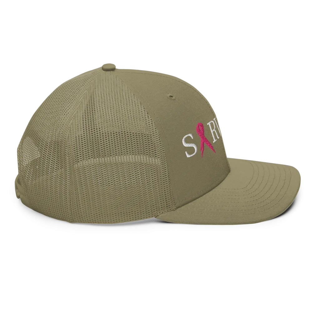 Breast Cancer Survivor Trucker Hat