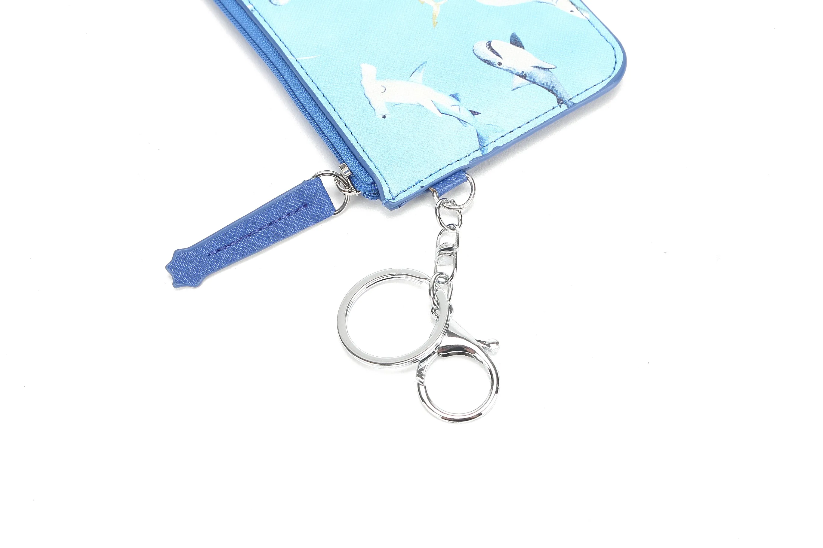 Card Case May Happy Shark Blue