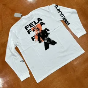 CARHARTT WIP LONG SLEEVE FELA (WHITE)