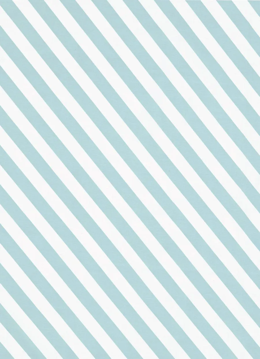 Castle Cloud Stripe Cot Fitted Sheet