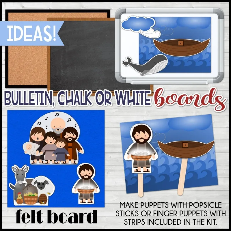 CFM BOOK of MORMON Story Board {KIT 10} Printable