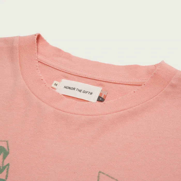 CONCRETE JUNGLE TEE PEACH