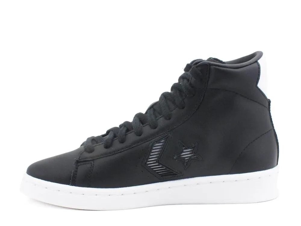 CONVERSE Pro Leather HI Sneakers Black White 168617C