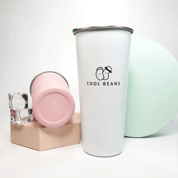 COOL BEANS 16oz Stainless Steel Tumbler 保溫咖啡杯