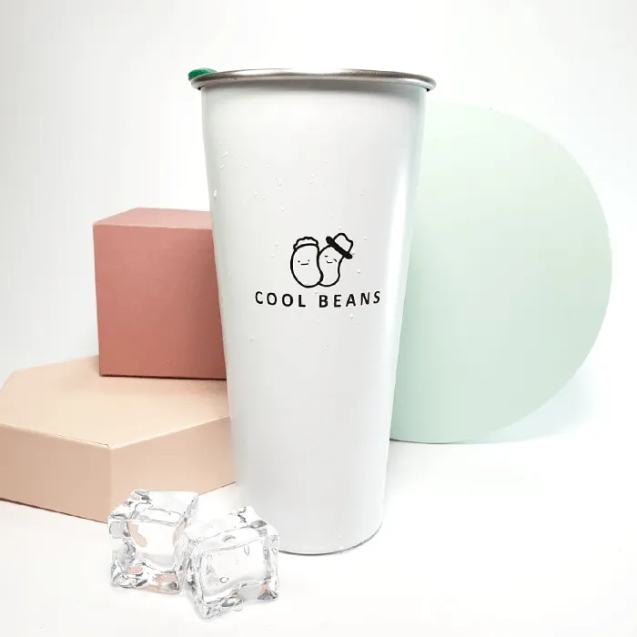 COOL BEANS 16oz Stainless Steel Tumbler 保溫咖啡杯