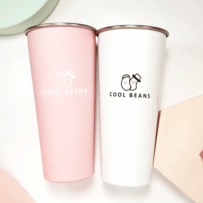 COOL BEANS 16oz Stainless Steel Tumbler 保溫咖啡杯