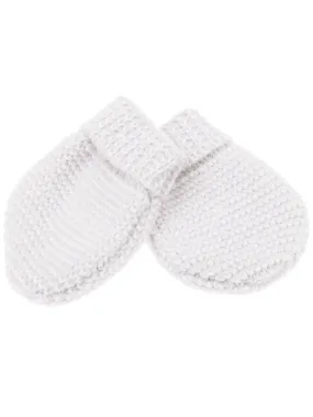 Cotton Knitted White Gloves/Mittens