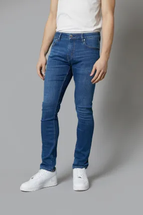 Dakota Slim Fit Jeans In Mid Blue