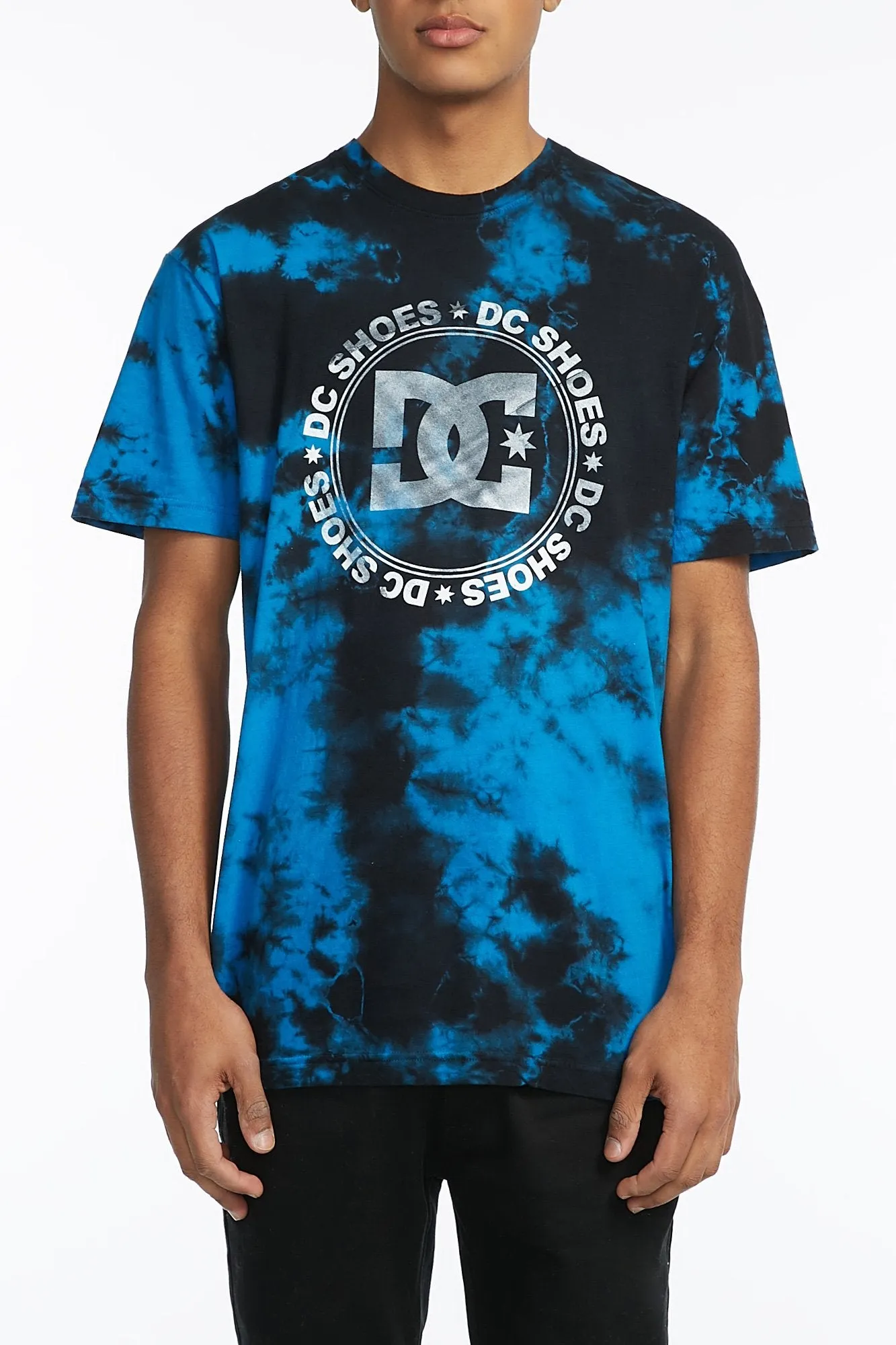 DC Guys Circle Tie Dye Tee