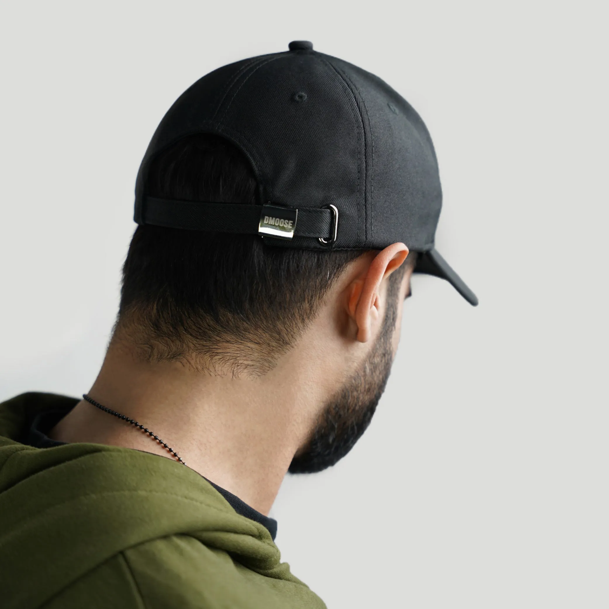 DMoose Black Trucker Hat