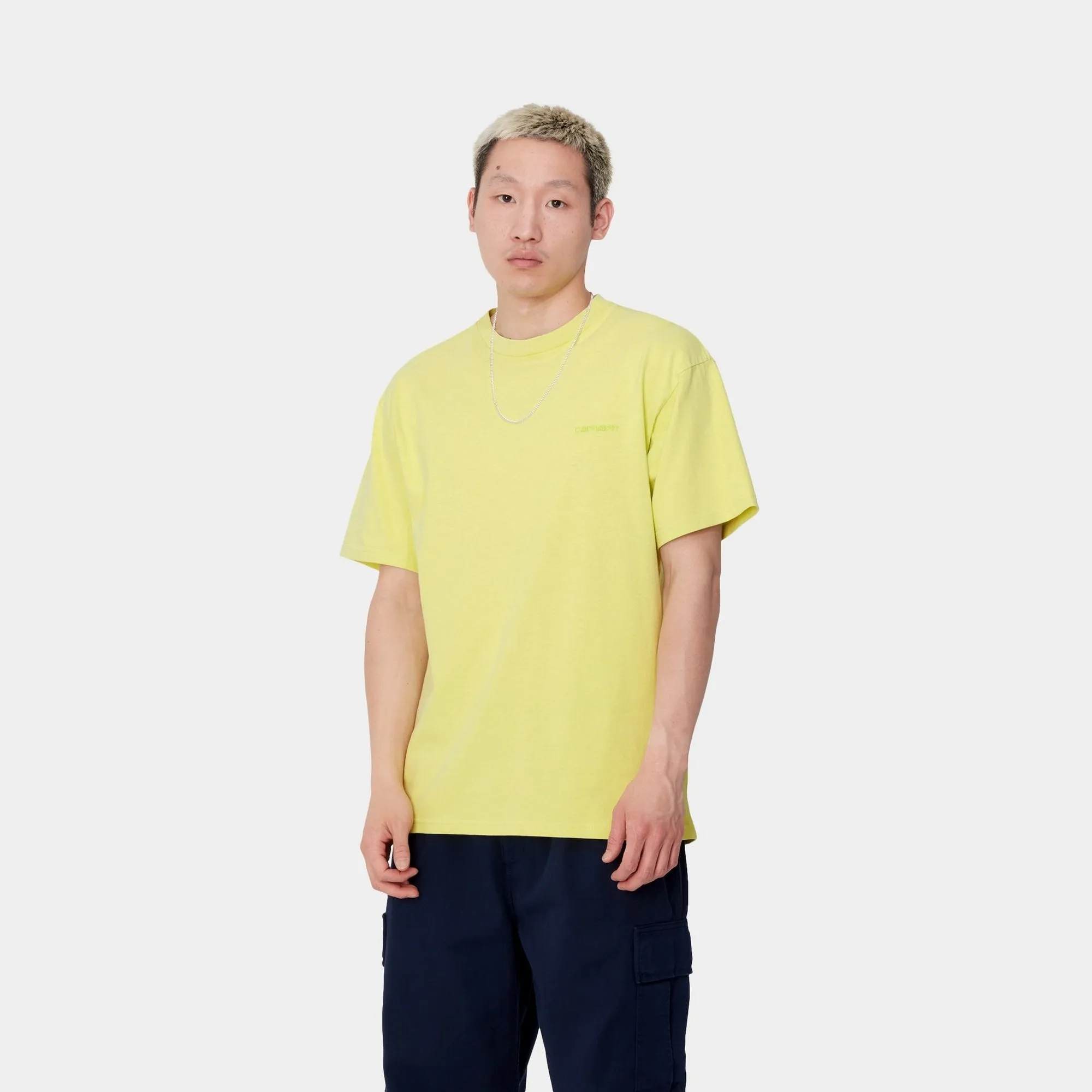 Duster Script T-Shirt | Arctic Lime