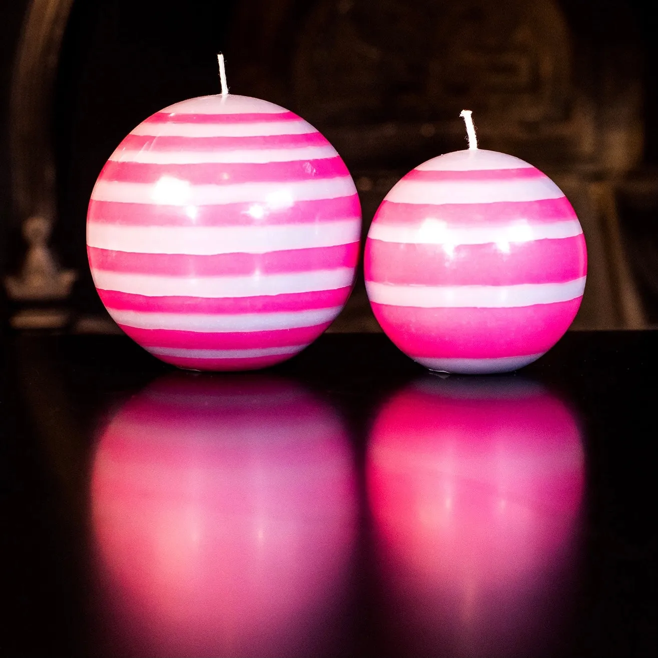 Eco Small Ball Candle - Neyron Rose & Willow Grey