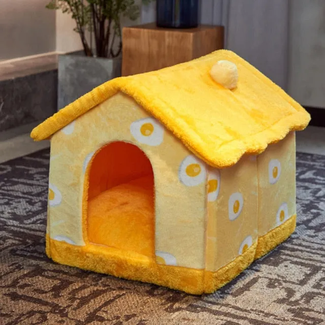 Foldable Pet House Puppy Cave Sofa