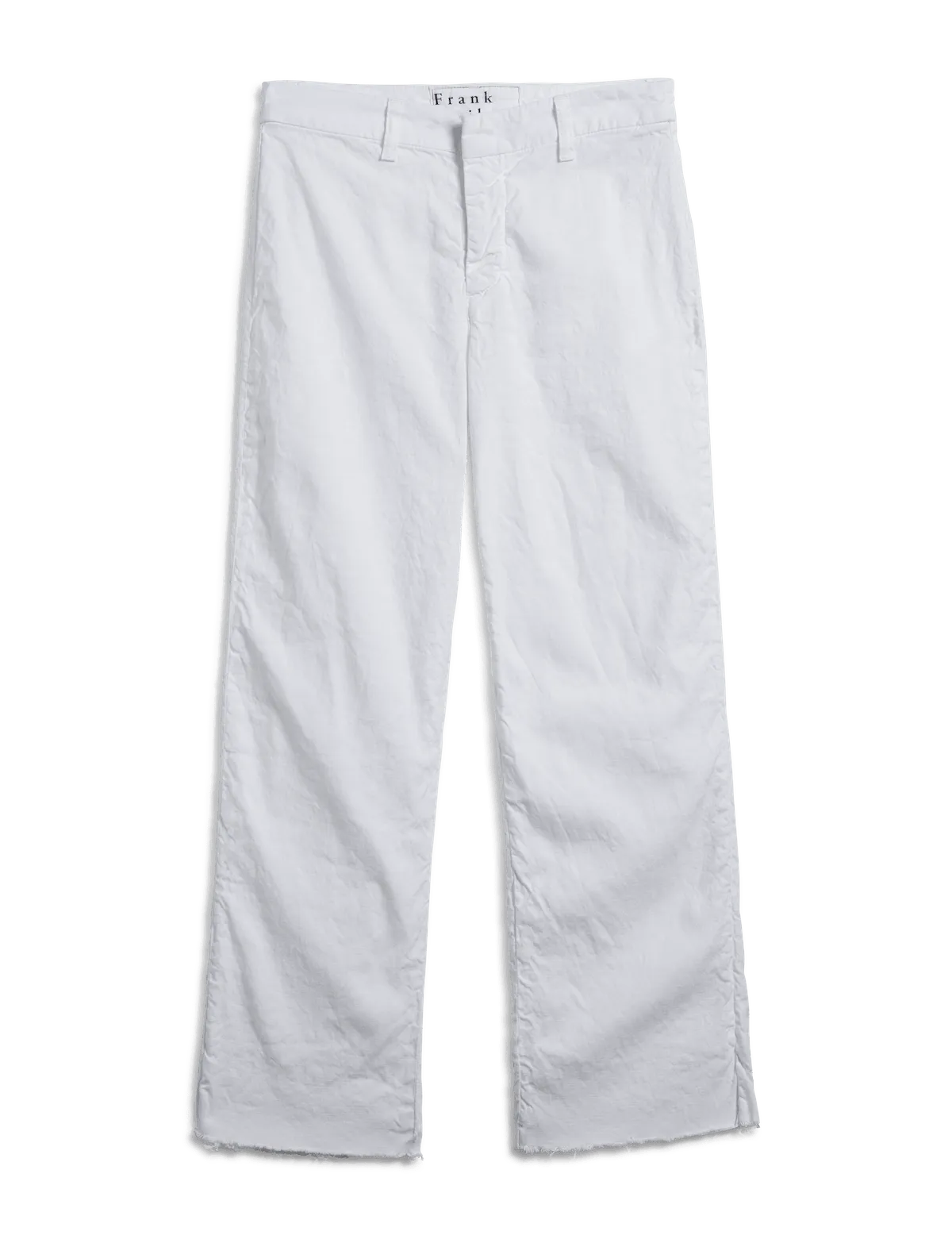 Frank & Eileen Kinsale Trouser  in White