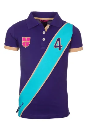 Girls Royal Sash Polo Shirt