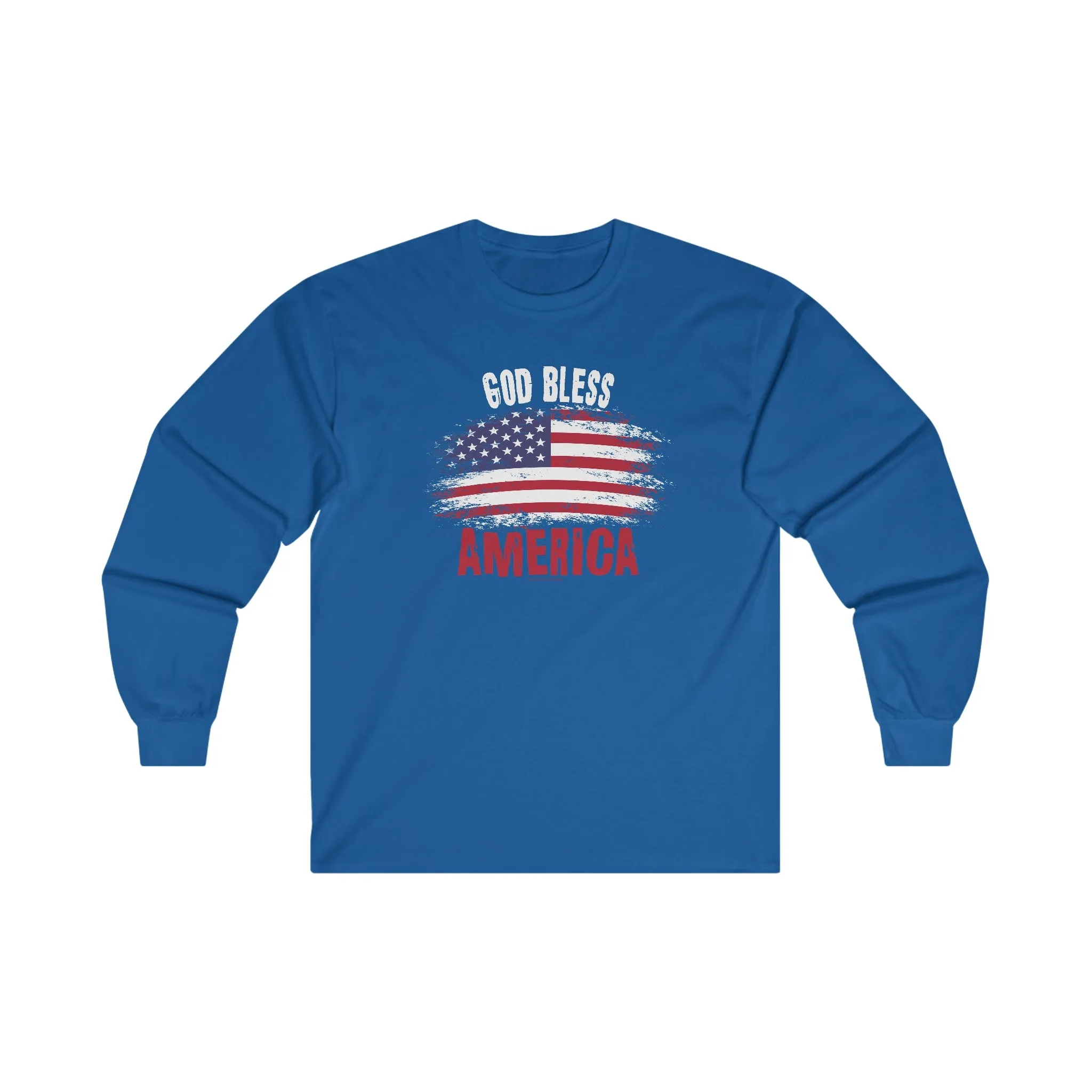 God Bless America Long Sleeve Tee