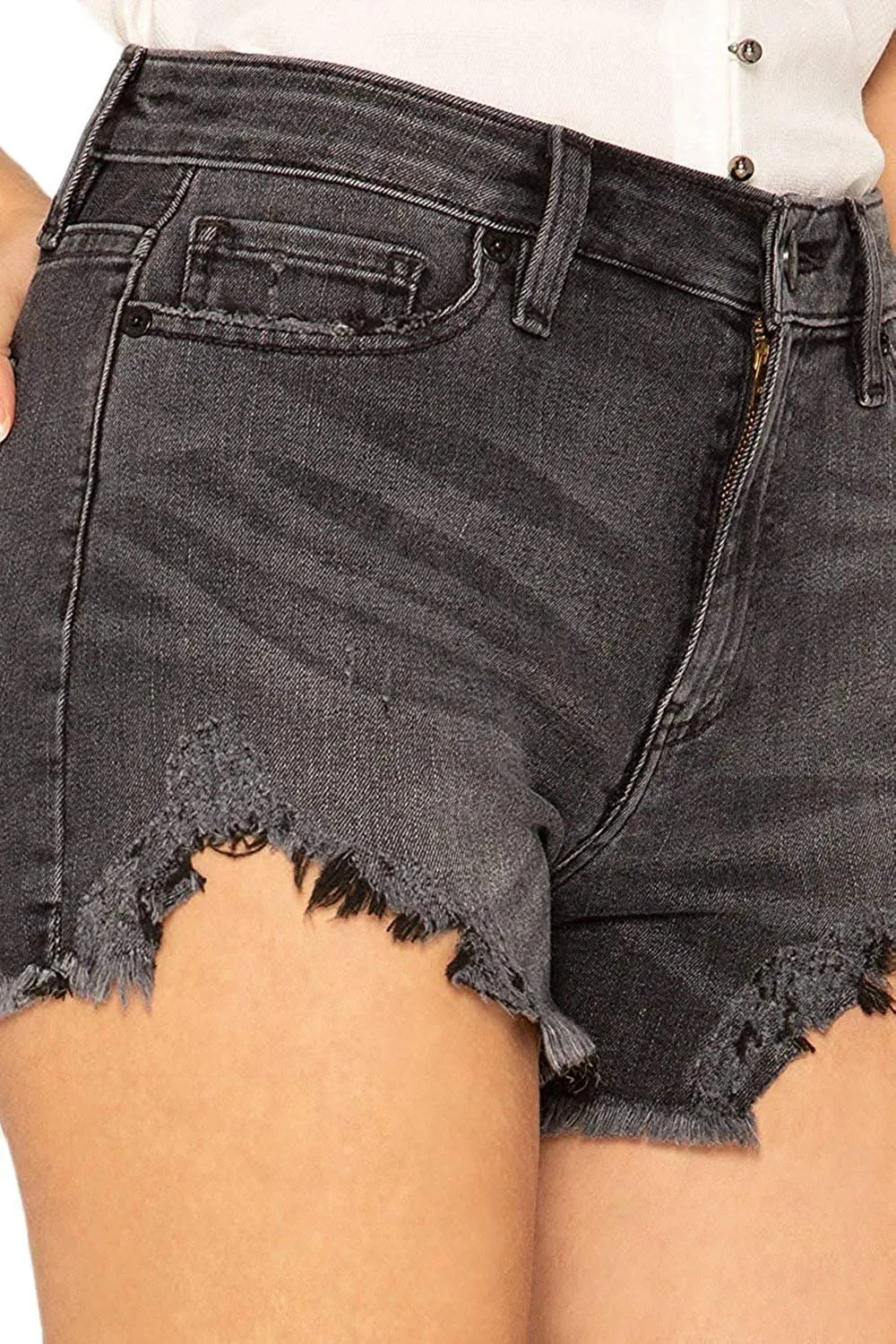 Good Vibrations Distressed Shorts