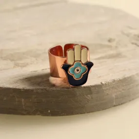 Hamsa Hand Ring