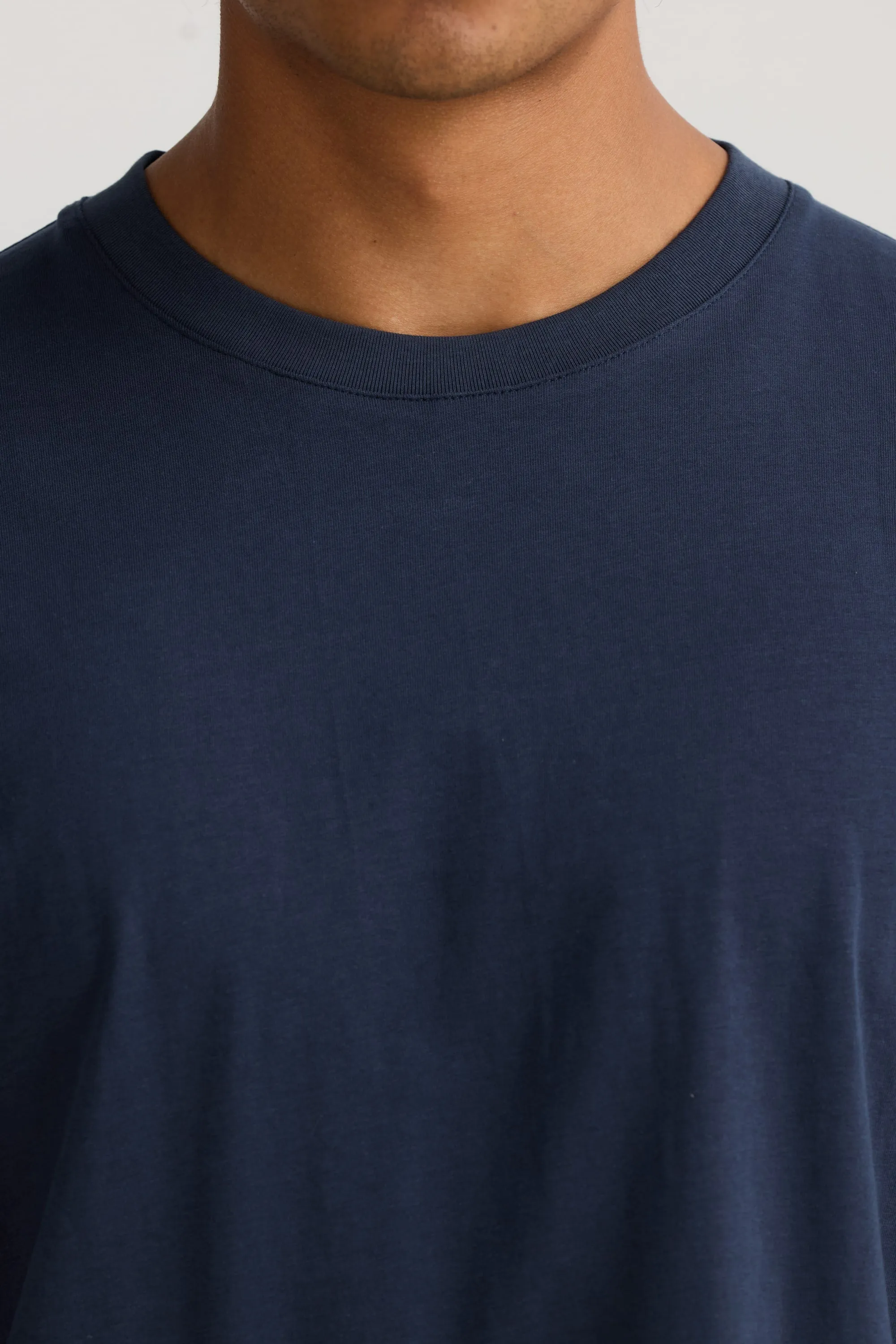 Henderson Box Fit T Shirt Navy