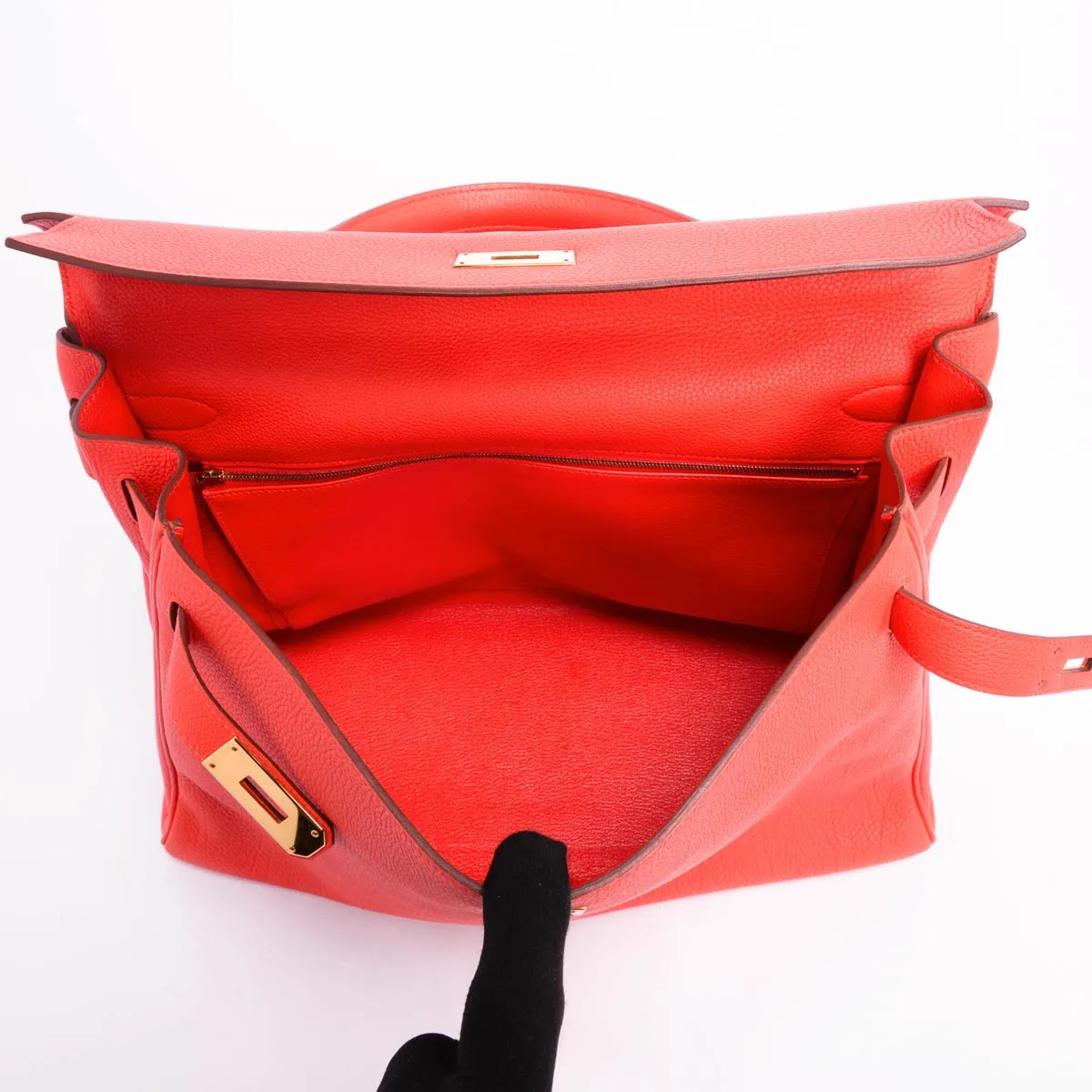 Hermes Capucine Togo Kelly 40 GHW