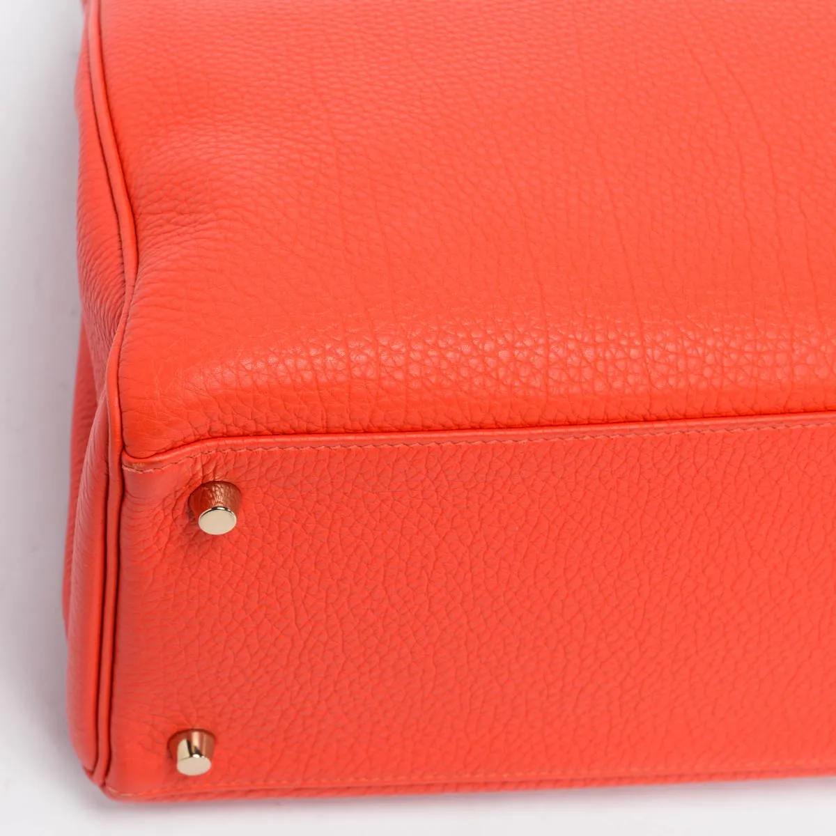 Hermes Capucine Togo Kelly 40 GHW