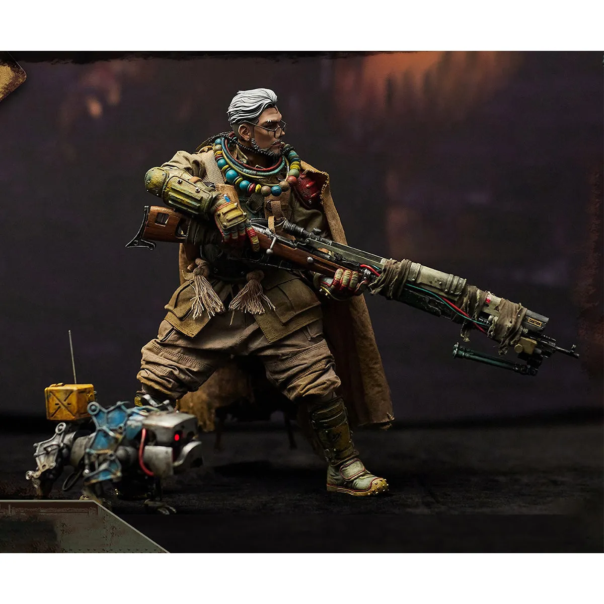 HiPlay Blitzway, HUNTERS: Day After WW3 - White Ghost, Action Figure Full Set