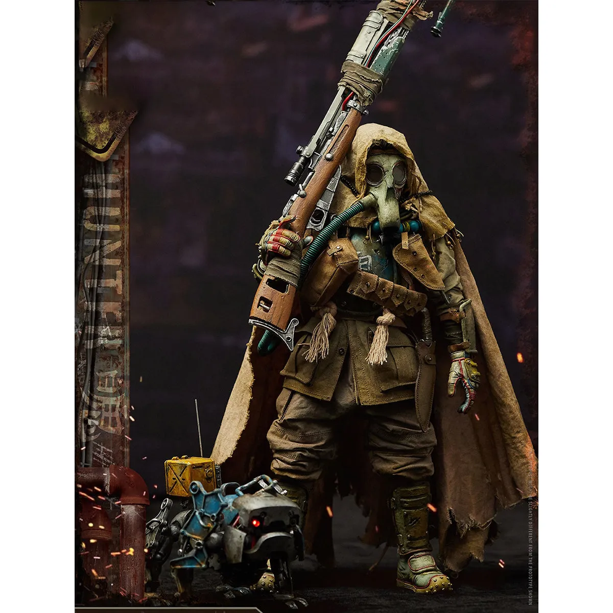 HiPlay Blitzway, HUNTERS: Day After WW3 - White Ghost, Action Figure Full Set