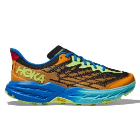 Hoka Speedgoat 5 Mens | Solar Flare / Diva Blue